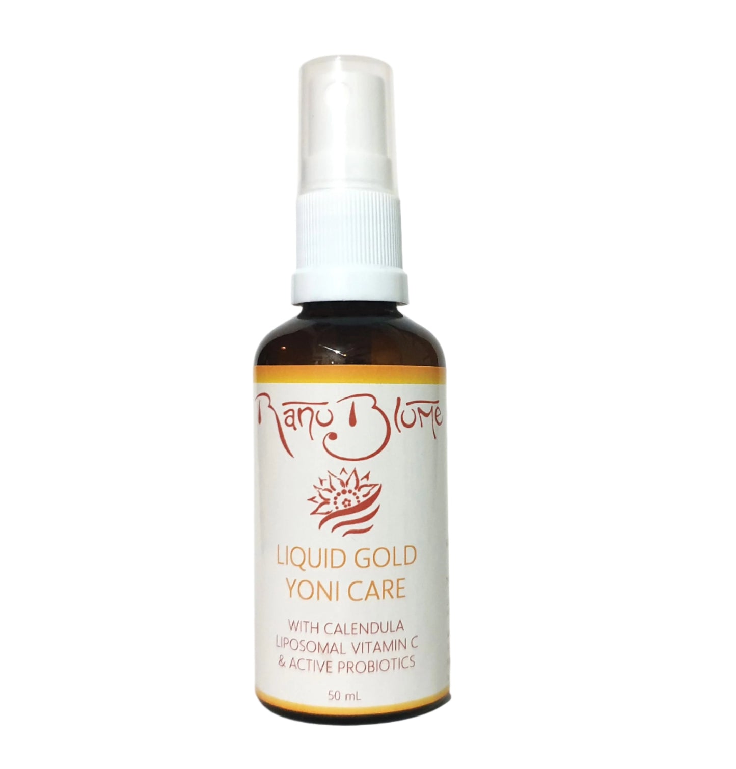 Liquid Gold Yoni Care with Calendula, Liposomal Vitamin C & Active probiotics - 50mL